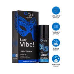 Vibrador Líquido Sexy Vibe  - 15ml