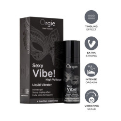 Vibrador Líquido Sexy Vibe High Voltage