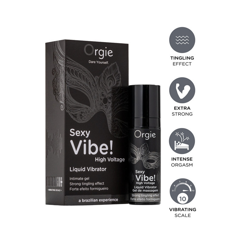 Vibrador Líquido Sexy Vibe High Voltage