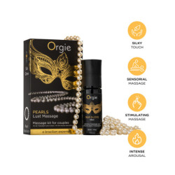 Kit Massagem Íntima - Pearls Lust Massage