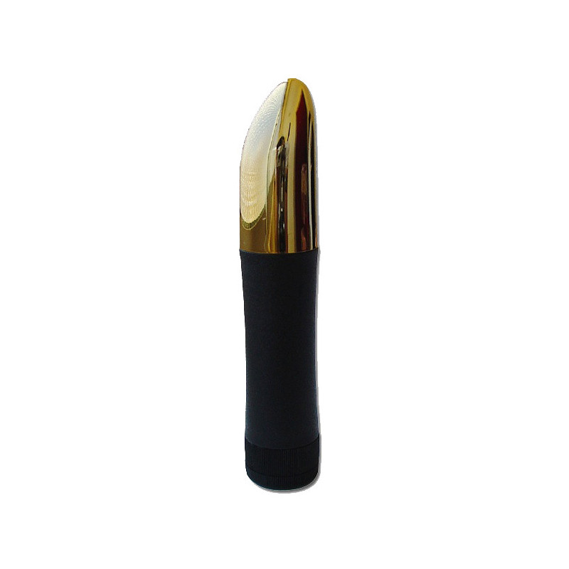 Vibrador Clássico Dourado - 20cm Vibrador Clássico Dourado - 20cm