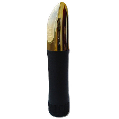 Vibrador Clássico Dourado - 20cm