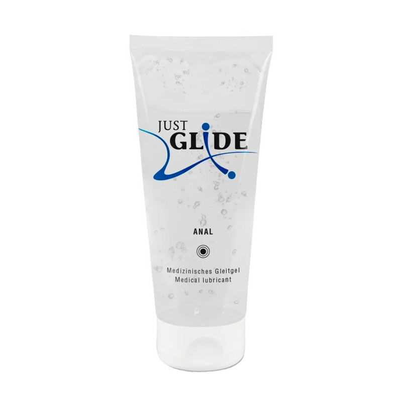 Lubrificante Anal Just Glide Vegano - 200ml Lubrificante Anal Just Glide Vegano - 200ml