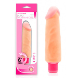 Vibrador Realístico Pele Cibernética - 15 cm
