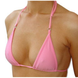 Top Bikini Brasileiro micro - Rosa Bebé