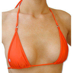 Top Bikini Brasileiro micro - Laranja Vivo
