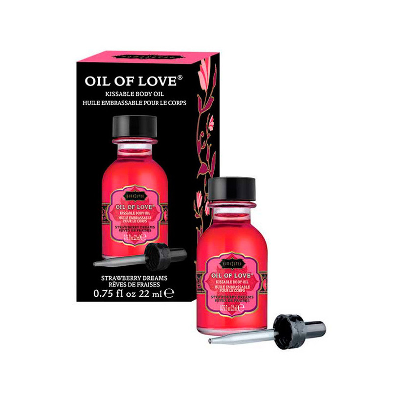 Óleo Preliminares Kamasutra - Morango 22ml