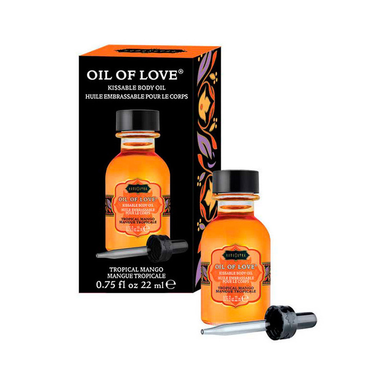 Óleo Preliminares Kamasutra - Tropical Mango 22ml Vegan