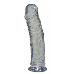 Dildo Realístico 17cm - Crystal Clear