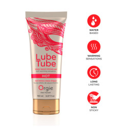 Lubrificante Base De Água Efeito Calor - Orgie Hot 150ml