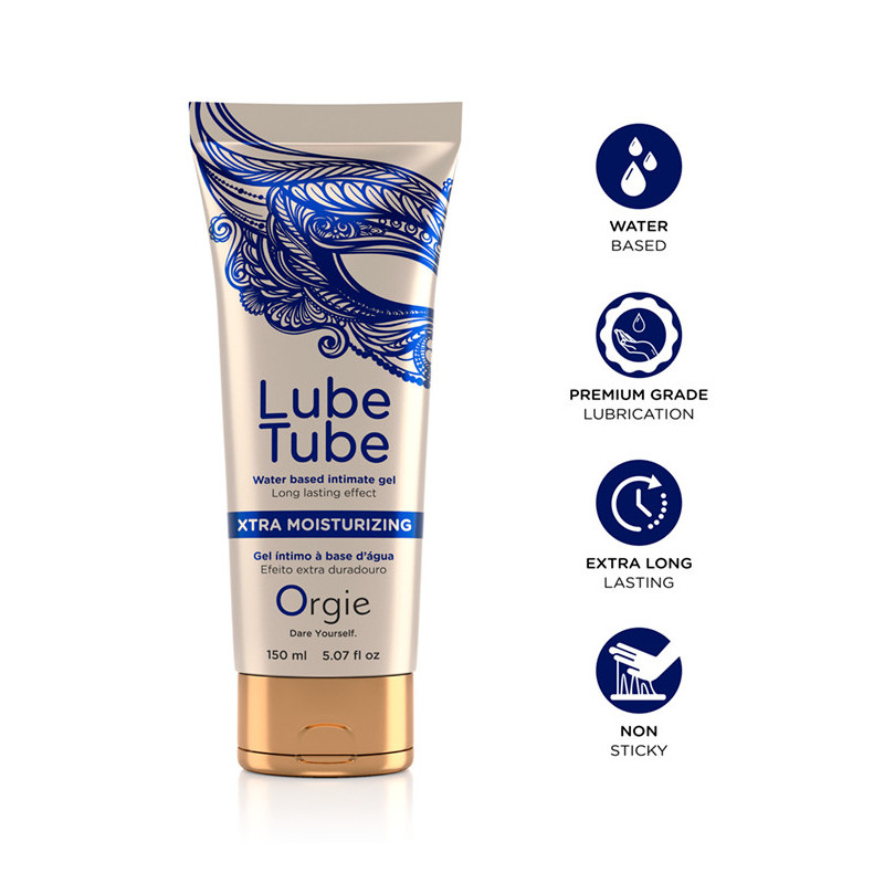Lubrificante Base De Água Extra - Orgie Xtra Lubrificação 150ml