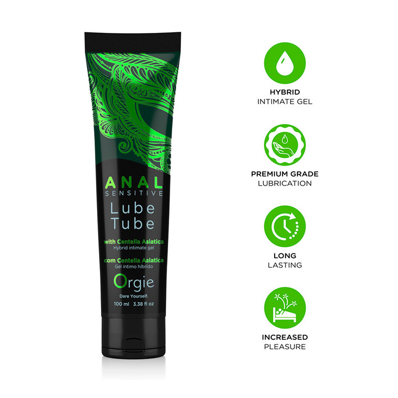 Lubrificante Anal Híbrido - Orgie Sensitive 100ml