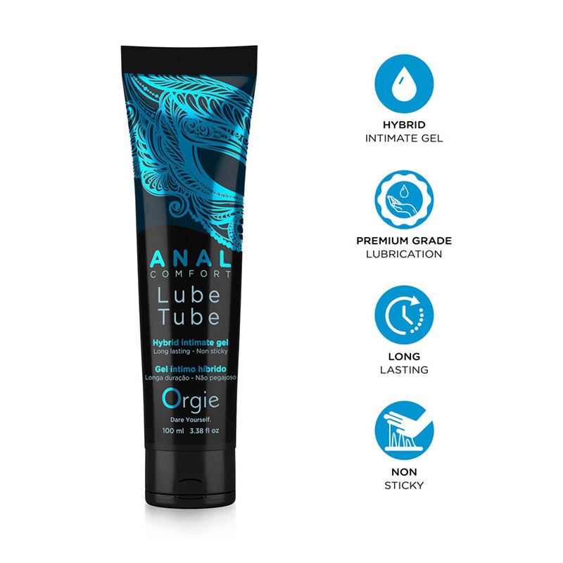 Lubrificante Anal Híbrido - Orgie Comfort 100ml
