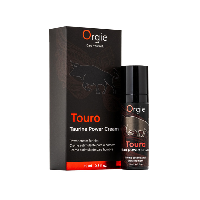 Creme De Erecção Para Homem - Orgie Touro 15ml Creme De Erecção Para Homem - Orgie Touro 15ml
