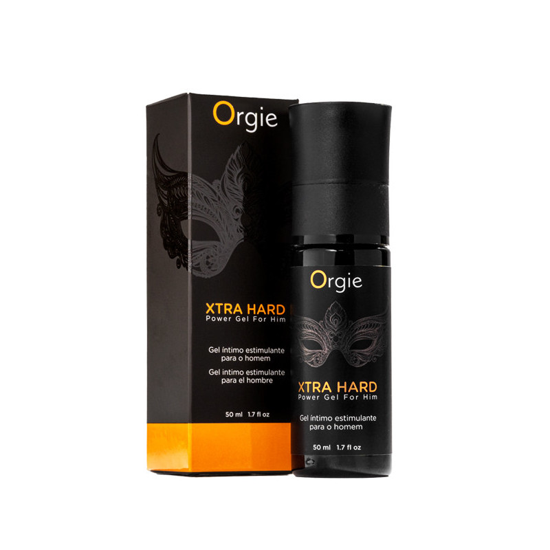 Gel De Ereção Para Homem - Orgie Xtra Hard 50ml