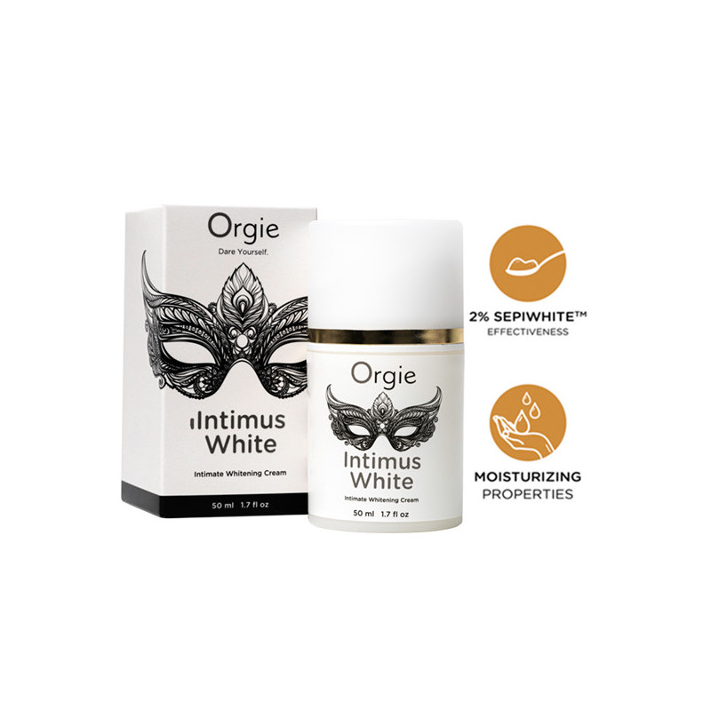 Creme Clareador Estimulante Íntimo - Orgie Intimus White 50ml