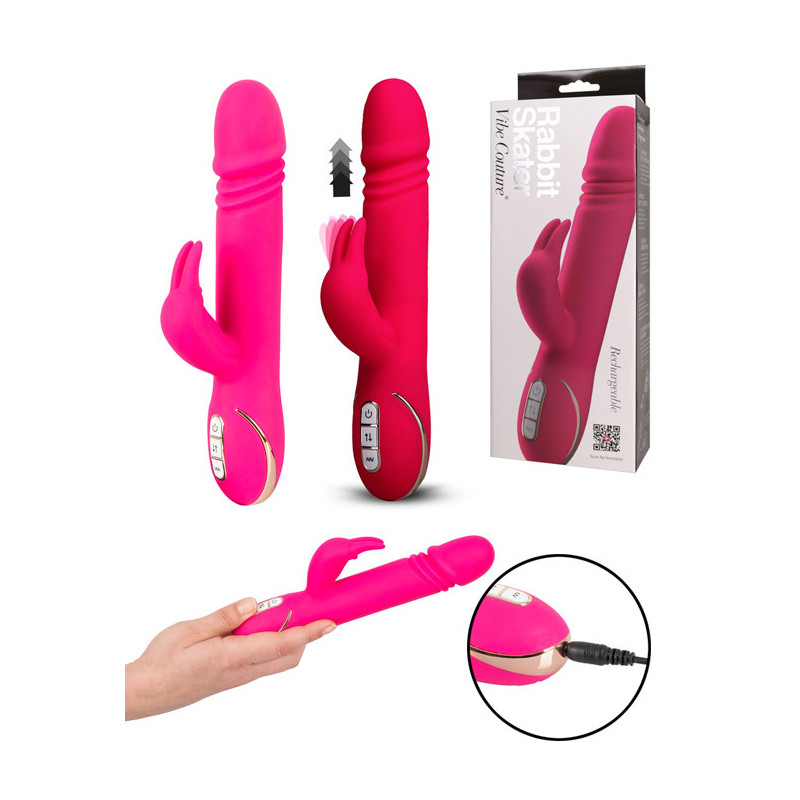Vibrador Vai-Vem - Rabbit Skater