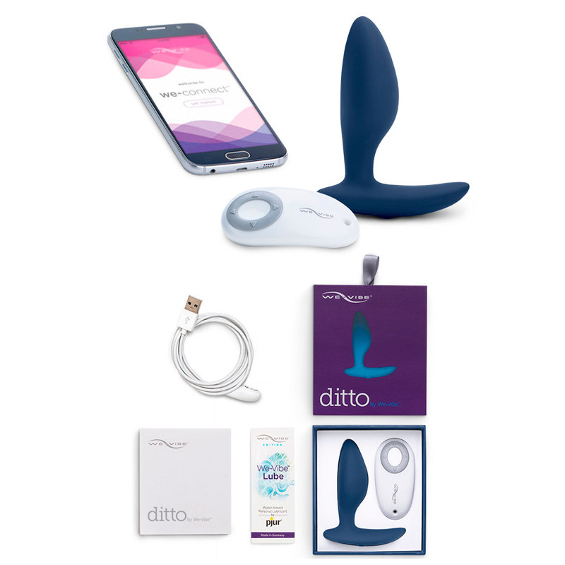 Plug anal We Vibe Ditto - Azul