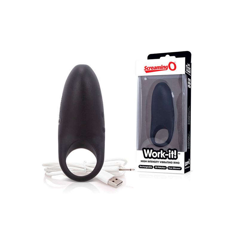 Anel com Vibração Work-it!