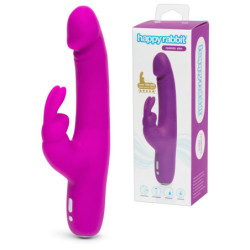 Vibrador Com Estimulador Clítoris - Realistic Slim