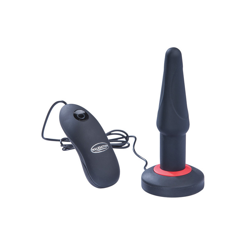 Plug Anal Iniciantes Com Vibração - 12cm Plug Anal Iniciantes Com Vibração - 12cm