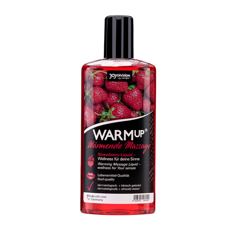 Óleo Comestível Efeito Calor - Morango 150ml Óleo Comestível Efeito Calor - Morango 150ml