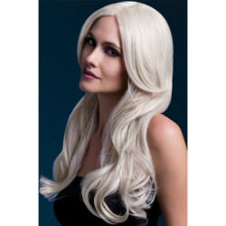 Peruca Khloe Loira - Alta Qualidade