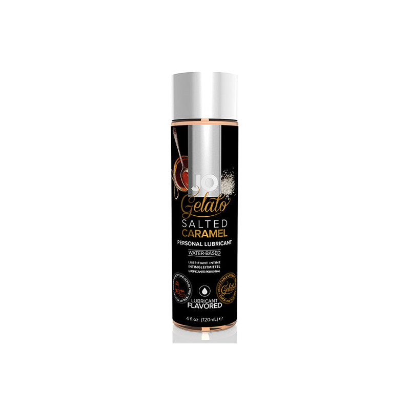 Lubrificante Comestível Caramelo Salgado - JO Gelato 120ml
