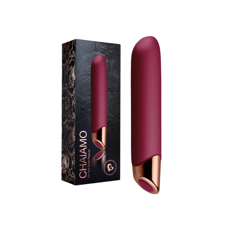 Vibrador Carregável - Chaiamo Bordeux Vibrador Carregável - Chaiamo Bordeux