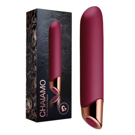 Vibrador Carregável - Chaiamo Bordeux