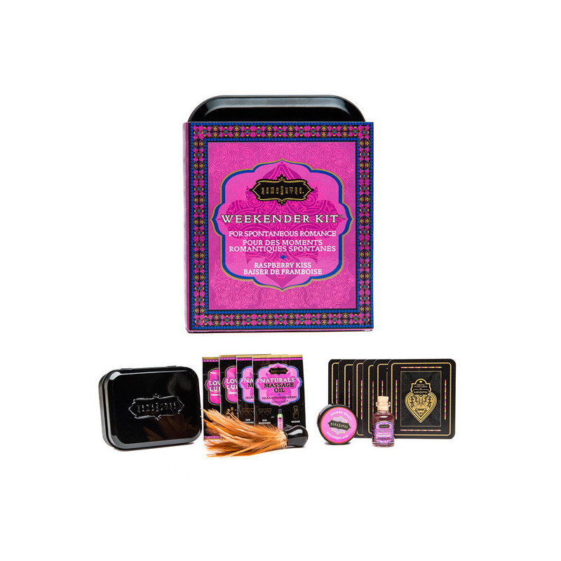 Kit Sonhos Fim de Semana - Framboesa - Kamasutra Vegan
