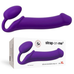 Strap-On Sem Cinta Alta Qualidade Roxo - Tamanho XL