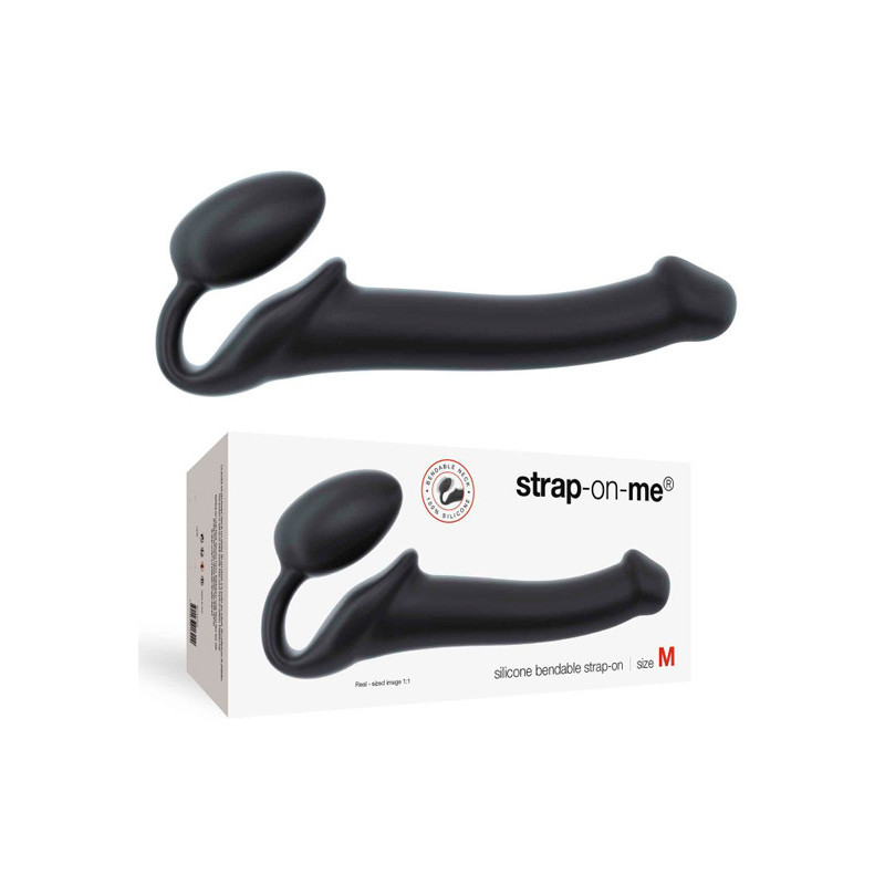 Strap-On Sem Cinta Alta Qualidade Preto - Tamanho M
