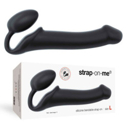 Strap-On Sem Cinta Alta Qualidade Preto - Tamanho L