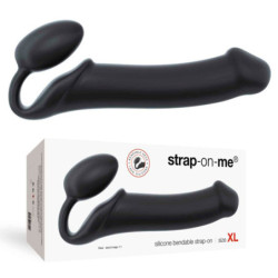 Strap-On Sem Cinta Alta Qualidade Preto - Tamanho XL