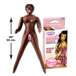 Mini boneca insuflável