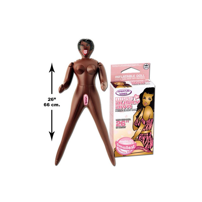 Mini boneca insuflável Mini boneca insuflável