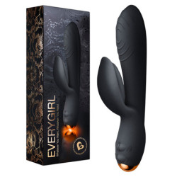 Vibrador Estimulador Clítoris Every Girl - Preto