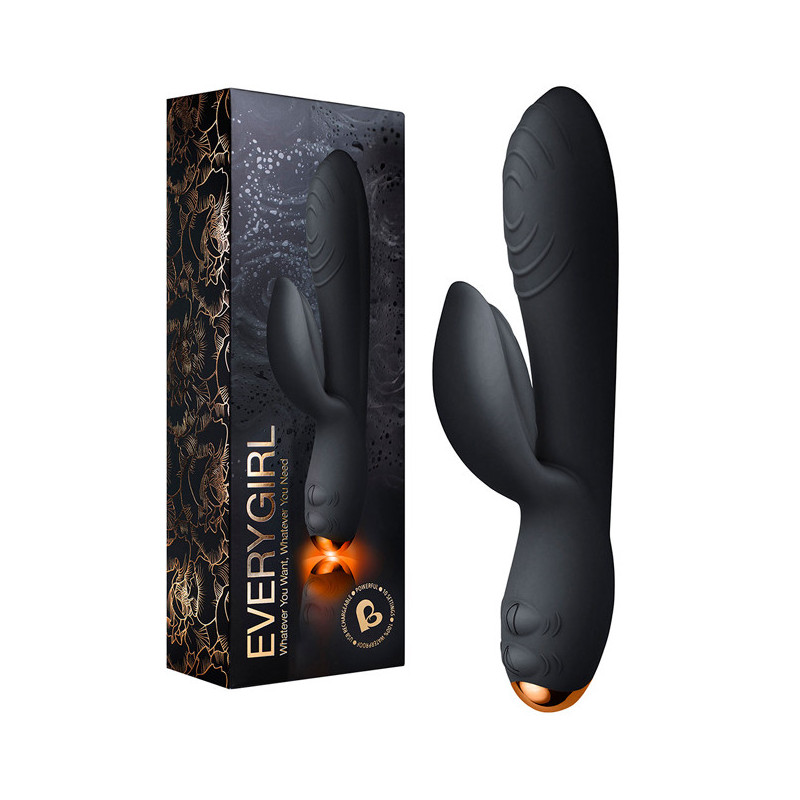 Vibrador Estimulador Clítoris Every Girl - Preto