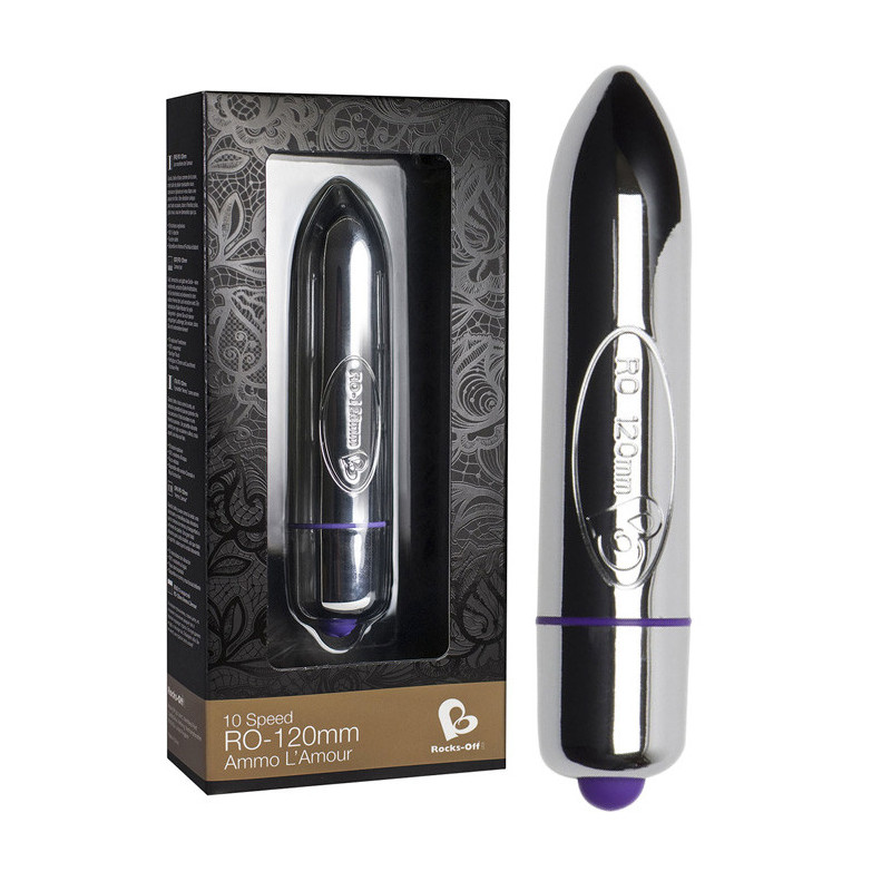 Vibrador Classico Luxo - RO-120MM Cromado