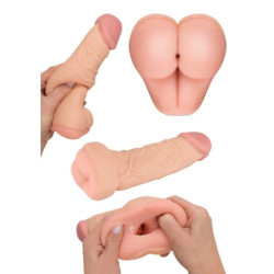 Extensor Masturbador Pele Cibernética
