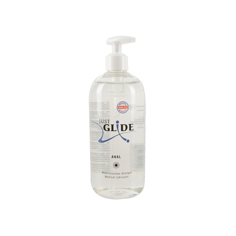 Lubrificante Anal Just Glide Vegano - 500ml