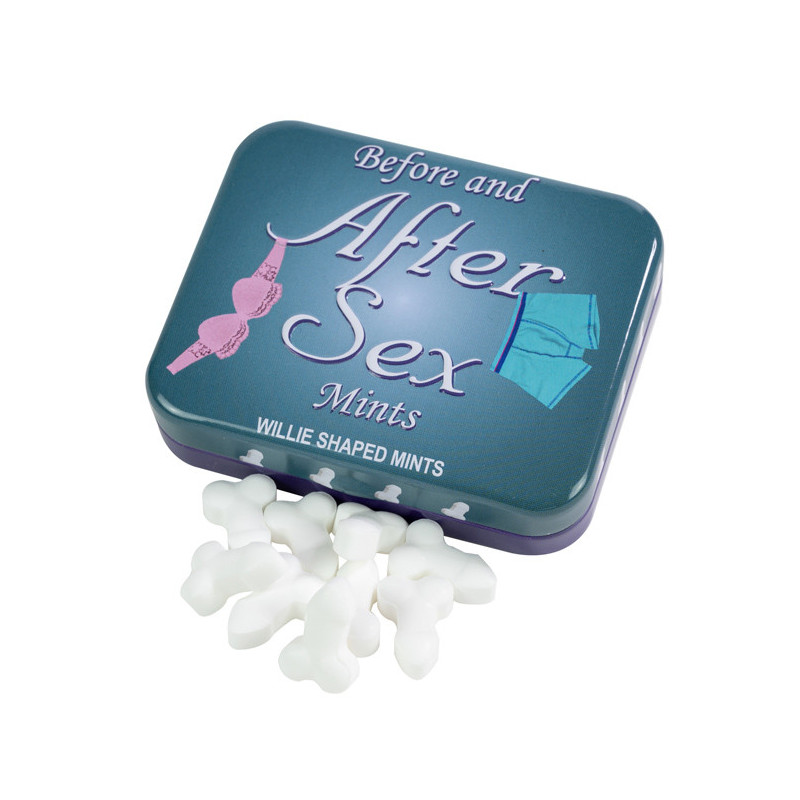 After Sex - Peppermints em Forma de Pénis - 30g