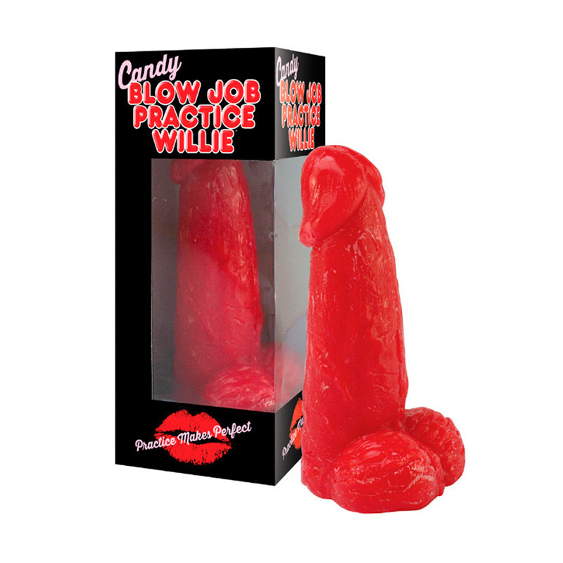 Dildo Comestível - Sabor Morango