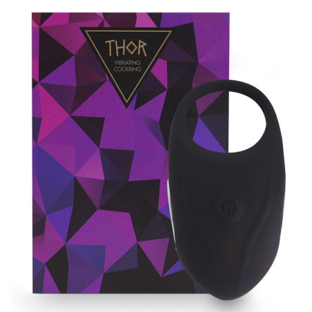 Anel Com Vibração Thor - Preto