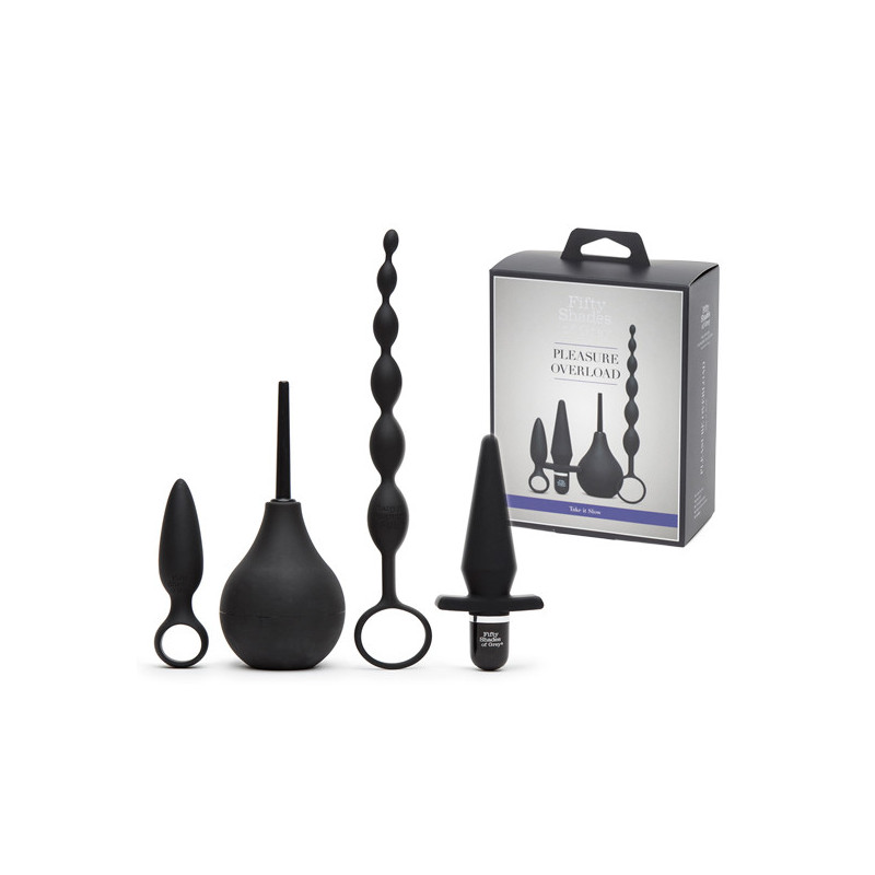 Kit Iniciação Ao Sexo Anal - 50 Sombras de Grey
