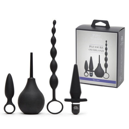 Kit Iniciação Ao Sexo Anal - 50 Sombras de Grey