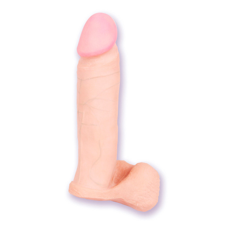 Dildo Realístico Pele Cibernética Vac-U-Lock - 17cm