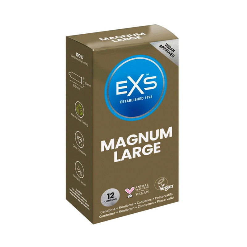 Preservativos XL - EXS Magnum 12un