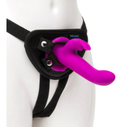 Strap-On Com Vibração - Happy Rabbit